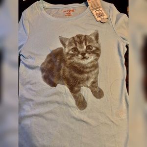 Brand new with tags cat shirt